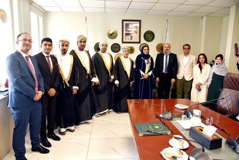 The Oman Chamber of Commerce and Industry participated in a trade delegation to the Islamic Republic of Pakistan